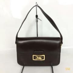 CELINE 셀린느 마차금구 가죽 핸드백 여성 브랜드