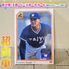 佐々木主浩 ベースボールカード 横浜大洋ホエールズ時代のサムネイル