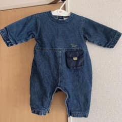 デニム ロンパース 80のサムネイル