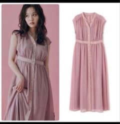 PROPORTION BODY DRESSING　シアーノースリーブ　ワンピースのサムネイル