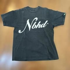 NEIGHBORHOOD Nbhd ロゴ プリント Tシャツ ブラック - メルカリ