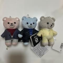 BE:FIRST LEOくま ぬいぐるみ マスコット 3体セット - メルカリ