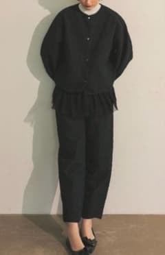 新品タグ付き　DONOBAN ドノバン　フラワーキルティングパンツ　ロング