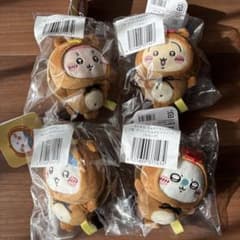 新品未開封】ちいかわ たぬきだもんくじ C賞 4点セット - メルカリ