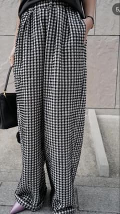 MACHATT ギンガムチェックパンツ - メルカリ