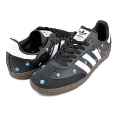 新品　レア　adidas Samba ブラック花柄　27.5センチ　サンバ