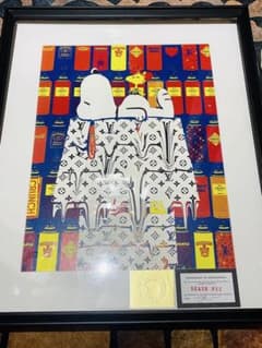 ラスト1！ 世界限定100点正規品DEATH NYC ポップアート ルイヴィトン