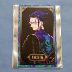 魔入間 魔フィア カルエゴ アニカフェ 缶バッジ 箔押しカード 魔入りました！入間くん 魔フィア カルエゴ アニメイトカフェ 箔押し