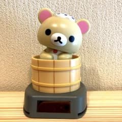リラックマ コリラックマ ゆらゆら ソーラーマスコット 首振り - メルカリ