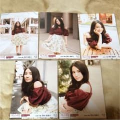 NGT48 西村菜那子 2018 9月 ロケ生写真 5枚コンプのサムネイル