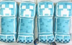 マインクラフトダンジョンズ2 超BIGぬいぐるみ 青 4体セット