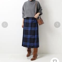 《未使用》 O’Neil of Dublin ラッププリーツマキシスカートのサムネイル
