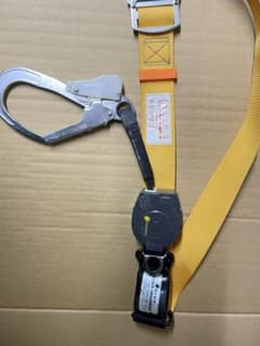 安全帯 ショックアブソーバー付き イエローのサムネイル