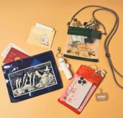 MOOMINムーミン　ニョロニョロキーホルダー ジッパープラケース