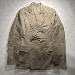 00s PRADA ダブルブレスト ブレザー テーラードジャケット アーカイブ 