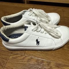 POLO RALPH LAUREN スニーカー ホワイト　23.5センチのサムネイル