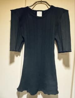 Mediam Eyelet Shoulder Knit Top アイレットニット m18639835266_1.jpg?1782437238