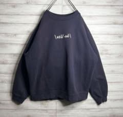 【売切り!!】ステューシー ✈︎裏起毛 紺タグ トレーナー 重ね着のサムネイル