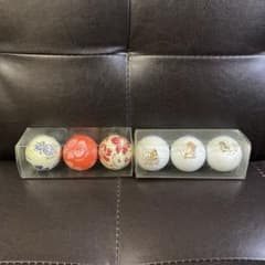 ゴルフボール 2パックセット（計6球） GIRLS of GOLF ビンテージのサムネイル