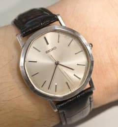 SEIKO アシエ(クレドールに統合) 7830-5100 オクタゴン メンズ - メルカリ