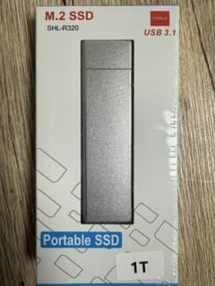 SHL-R320 1TB ポータブルSSD USB 3.1のサムネイル