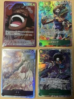 ワンピースカードゲーム ゴール・D・ロジャー ナミ ブルック - メルカリ