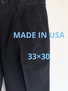 dockers ドッカーズ ツータック チノ ブラック アメリカ製 90s - メルカリ