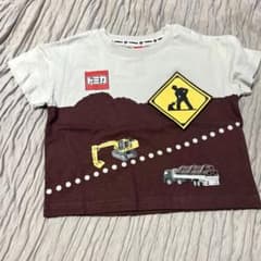 新品 トミカ 半袖Tシャツ 働く車 ギミック付きのサムネイル