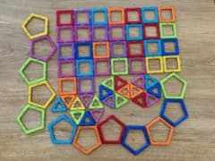 マグフォーマー　62ピース　箱説明書なしのサムネイル