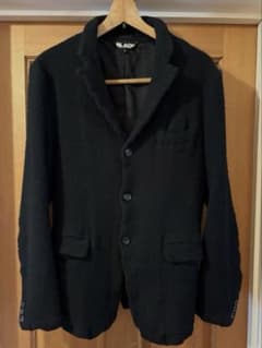 Black comme des garcons 20AW ウール縮絨ジャケッ - メルカリ