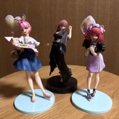 五等分の花嫁 フィギュア 一花 二乃 三玖 まとめ売り 一番くじ