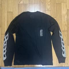 トマト様CHROME HEARTS ブラック長袖カットソーのサムネイル