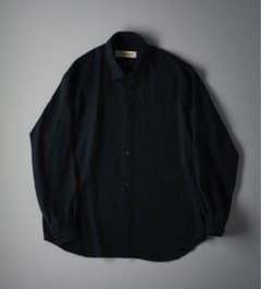 T*K様 NAHYAT ナヤット W-024 ウール シャツ Black Nav T*K様 NAHYAT ナヤット W-024 ウール シャツ Black Nav - メルカリ