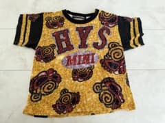 HYSTERIC MINI スパンコール風Tシャツ 90cmのサムネイル