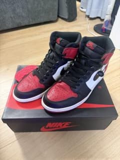 NIKE Air Jordan 1 High OG BRED TOEのサムネイル