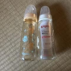 Pigeon スリムタイプガラス　ChuChu 哺乳瓶 2本セットのサムネイル