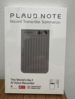 新品　PLAUD NOTE AI音声レコーダー　未開封のサムネイル