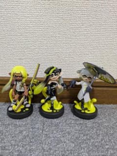 스플라툰 amiibo 3체 세트