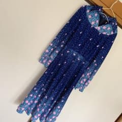 古着 昭和レトロ ワンピース バルーンスリーブのサムネイル