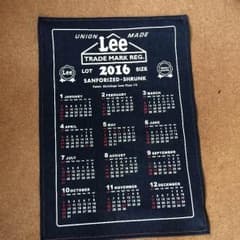 Lee カレンダー 非売品のサムネイル