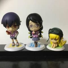 化物語シリーズ きゅんキャラフィギュア 3体のサムネイル