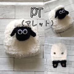 No.361 ゴルフ クラブカバー　ヘッドカバー　ハンドメイド　ひつじのサムネイル
