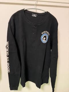 ヒステリックグラマー 長袖tシャツ ヘンリーネックのサムネイル