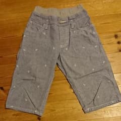EDWIN☆デニムハーフパンツ150のサムネイル