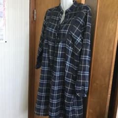 チェック シャツワンピースのサムネイル