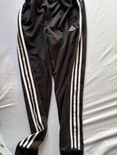adidas ブラック 3本ライン パンツ Mサイズのサムネイル