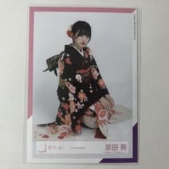 櫻坂46 生写真 「振袖 原田葵」スワリのサムネイル