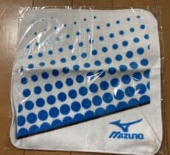 Mizuno 도트 무늬 타월 손수건 약 25cm