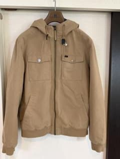 RVCA フード付きジャケット ベージュ　Mのサムネイル
