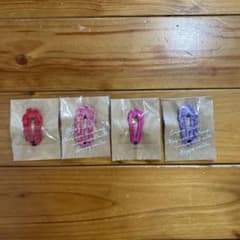 ニット編み ヘアピン 4点セットのサムネイル